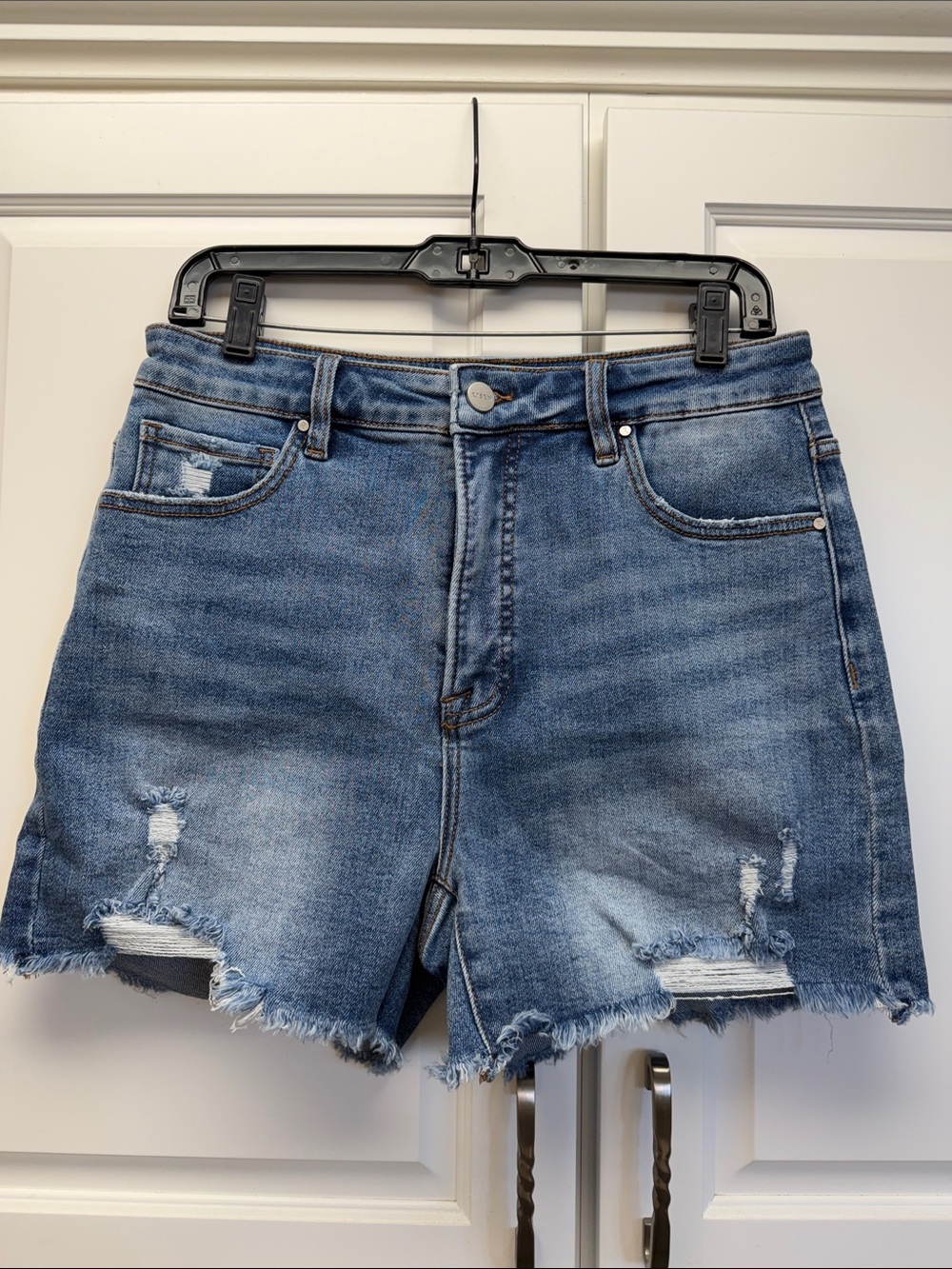 Risen Distressed Denim Jean Short